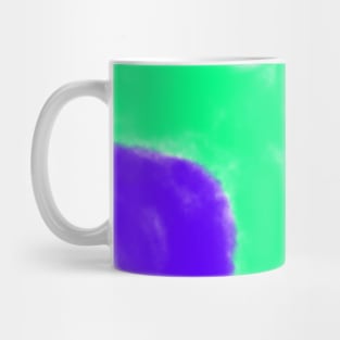 green blue red watercolor abstract texture Mug